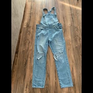 H&M skinny leg overalls